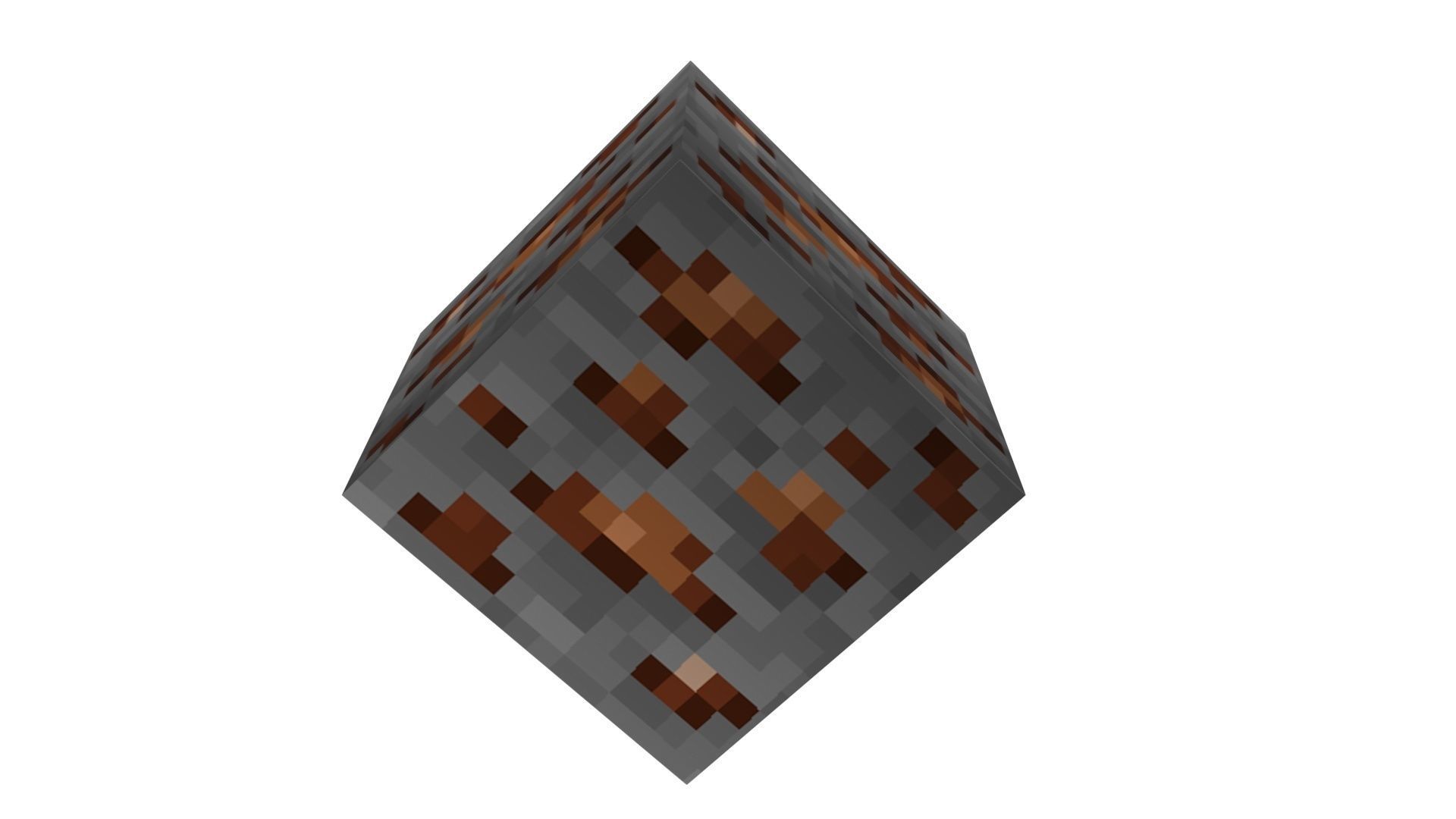 Minecraft Bronze 3D model_4