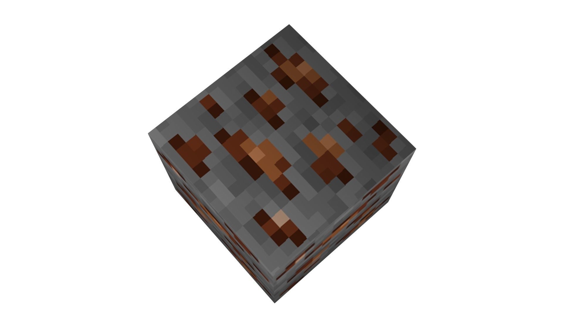 Minecraft Bronze 3D model_3