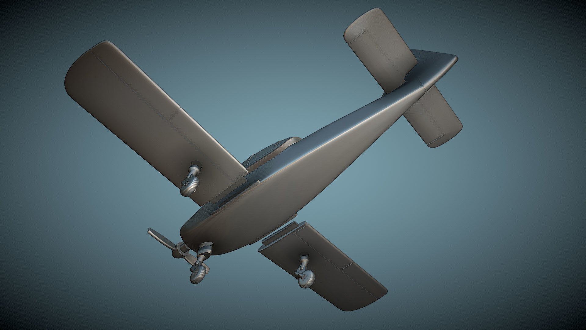 SIAT MBB-223 Flamingo - 3D Printable Model 3D print model_4