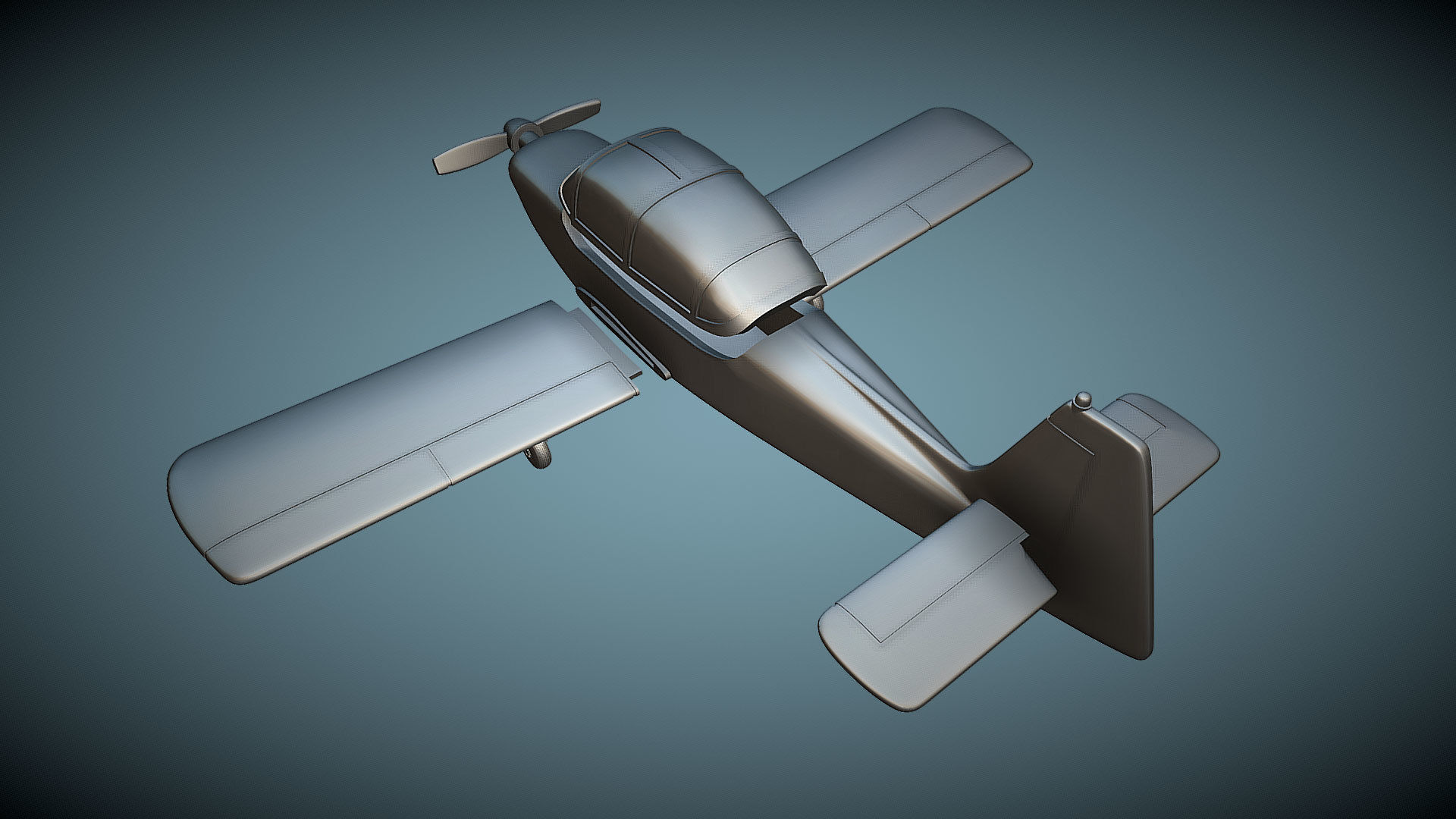 SIAT MBB-223 Flamingo - 3D Printable Model 3D print model_2