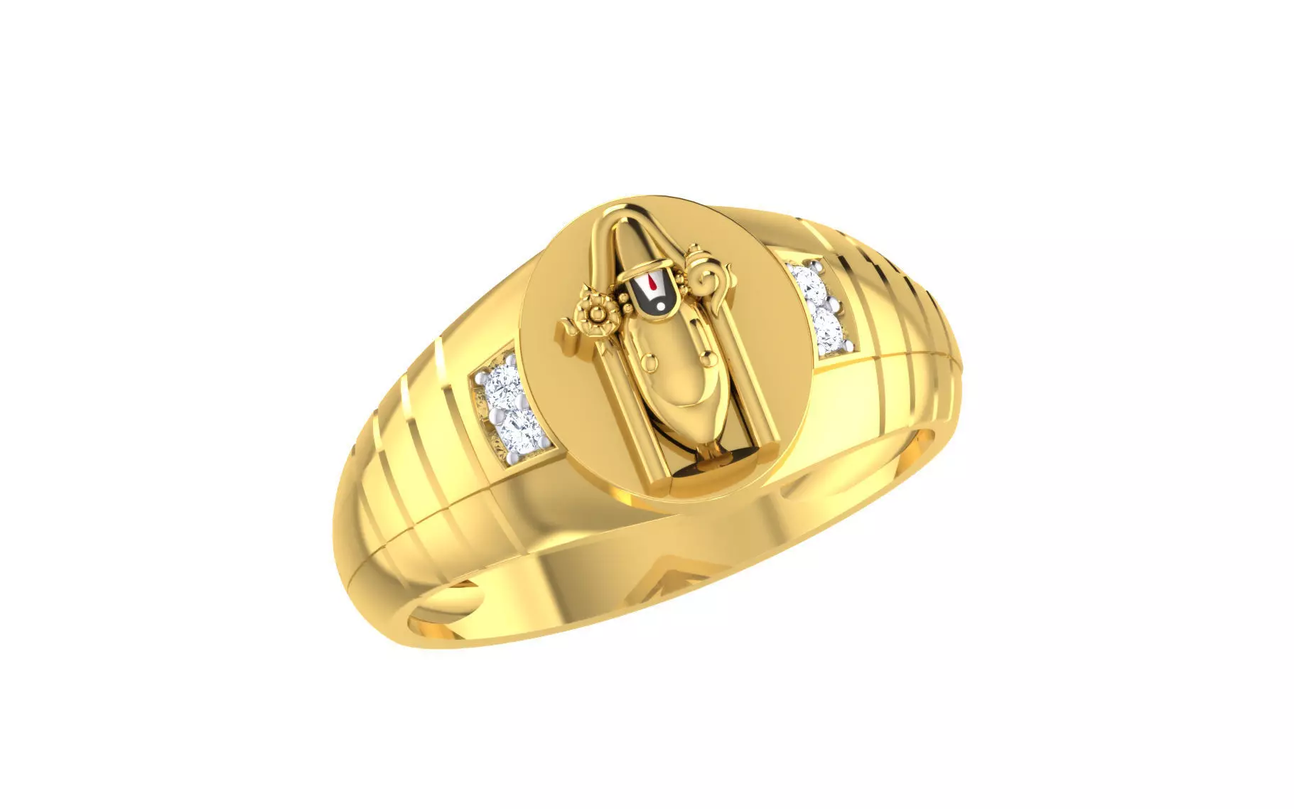 Diamond Ring  3D print model_0