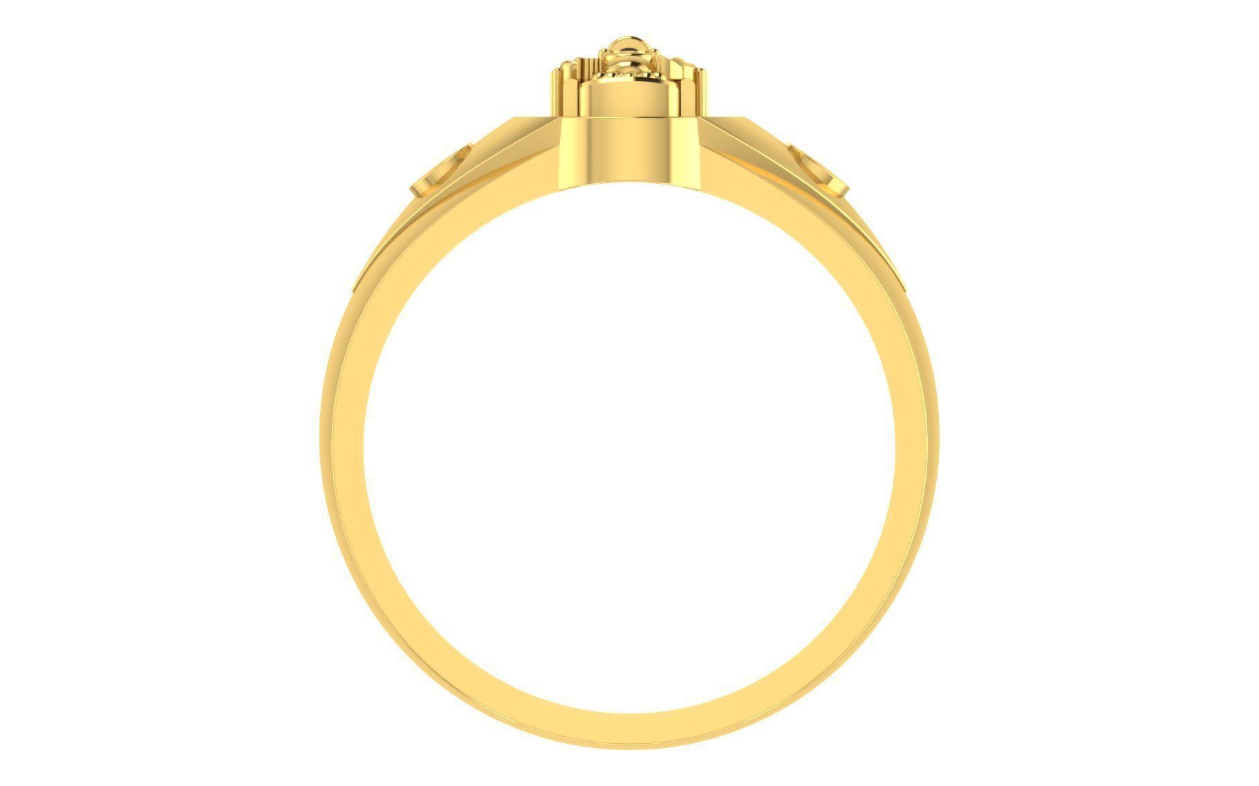 Diamond Ring  3D print model_1