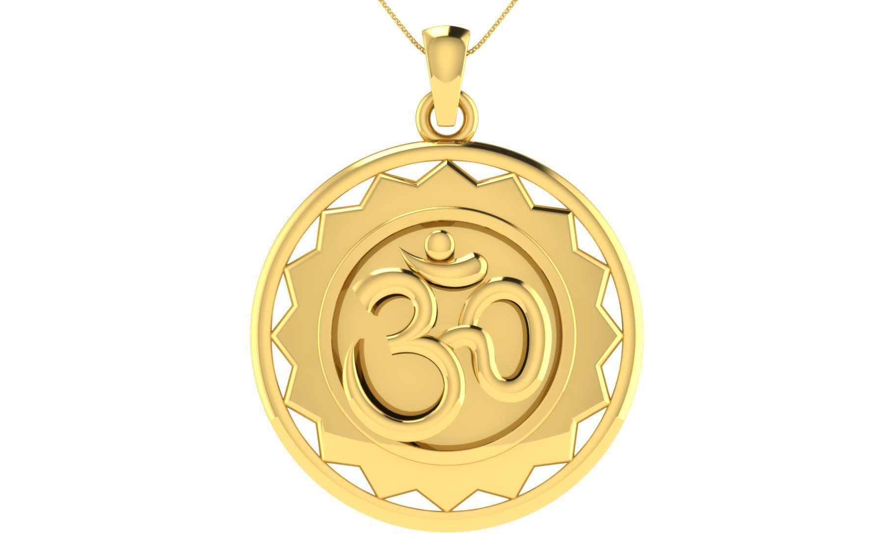 Diamond Pendant 3D print model_1