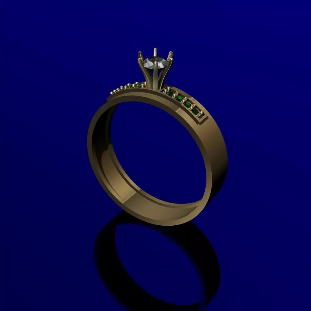 ANILLO BVLGARI 3D print model_0
