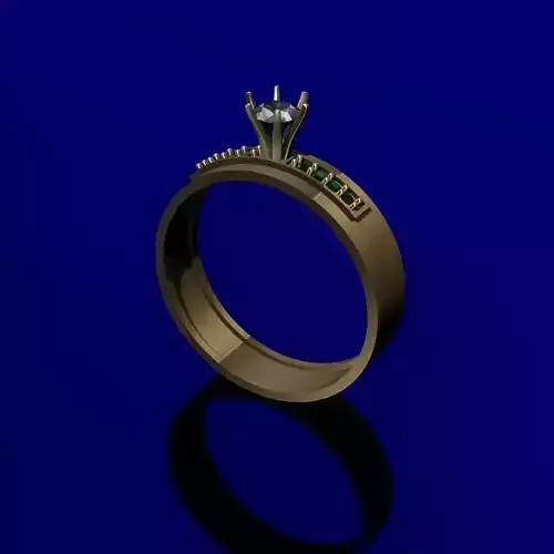 ANILLO BVLGARI 3D print model