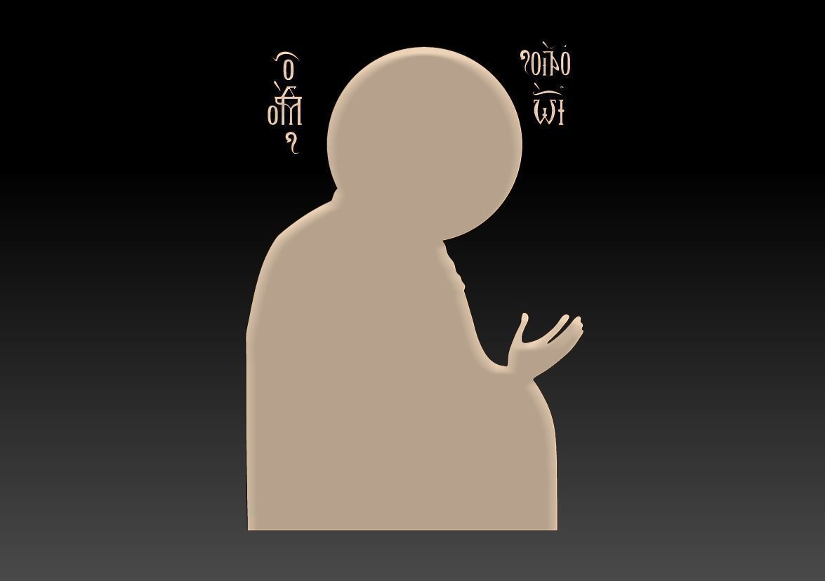 Saint John the Baptist 3D print model_5