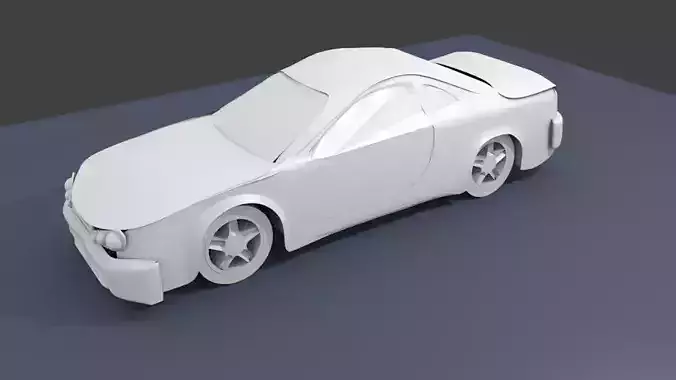 Nonexistent car Free 3D model Nonexistent car Free 3D model