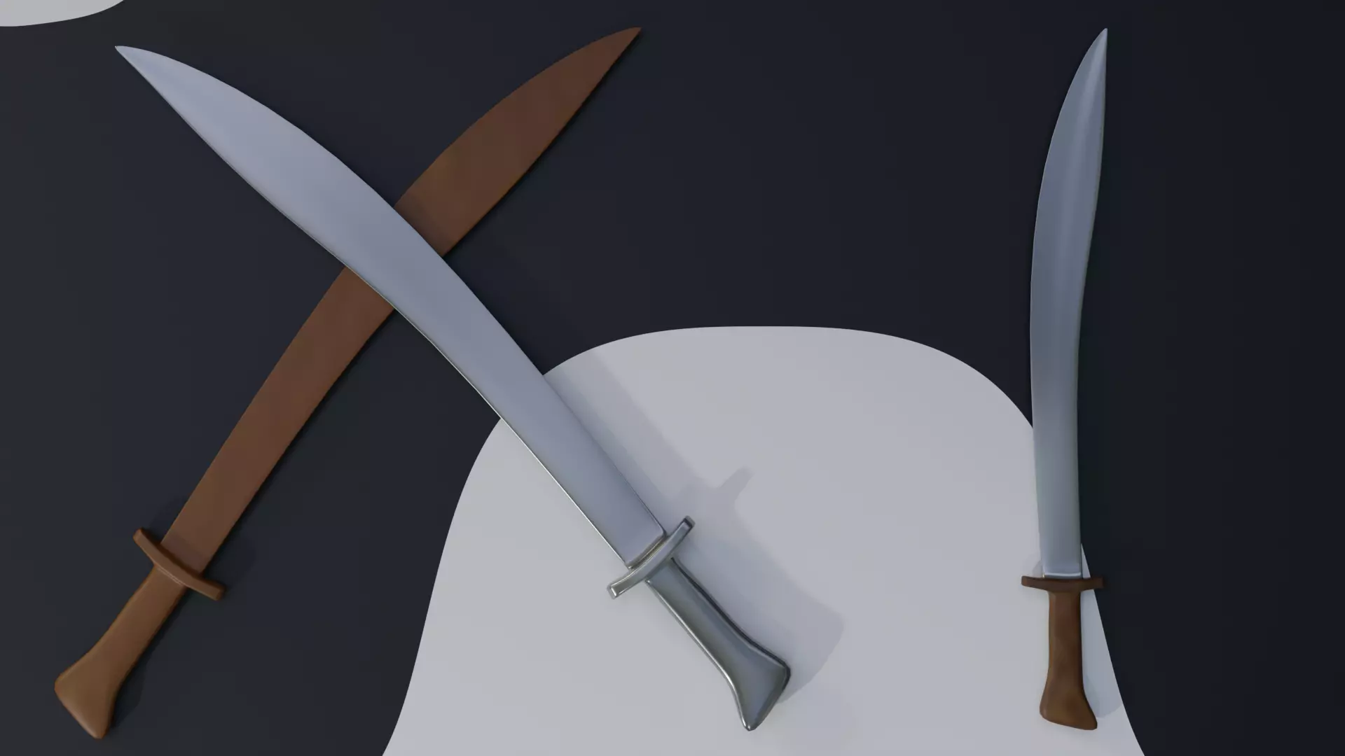 Swords Free 3D model