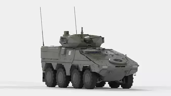Boxer Vilkas Lithuanian IFV 3D model