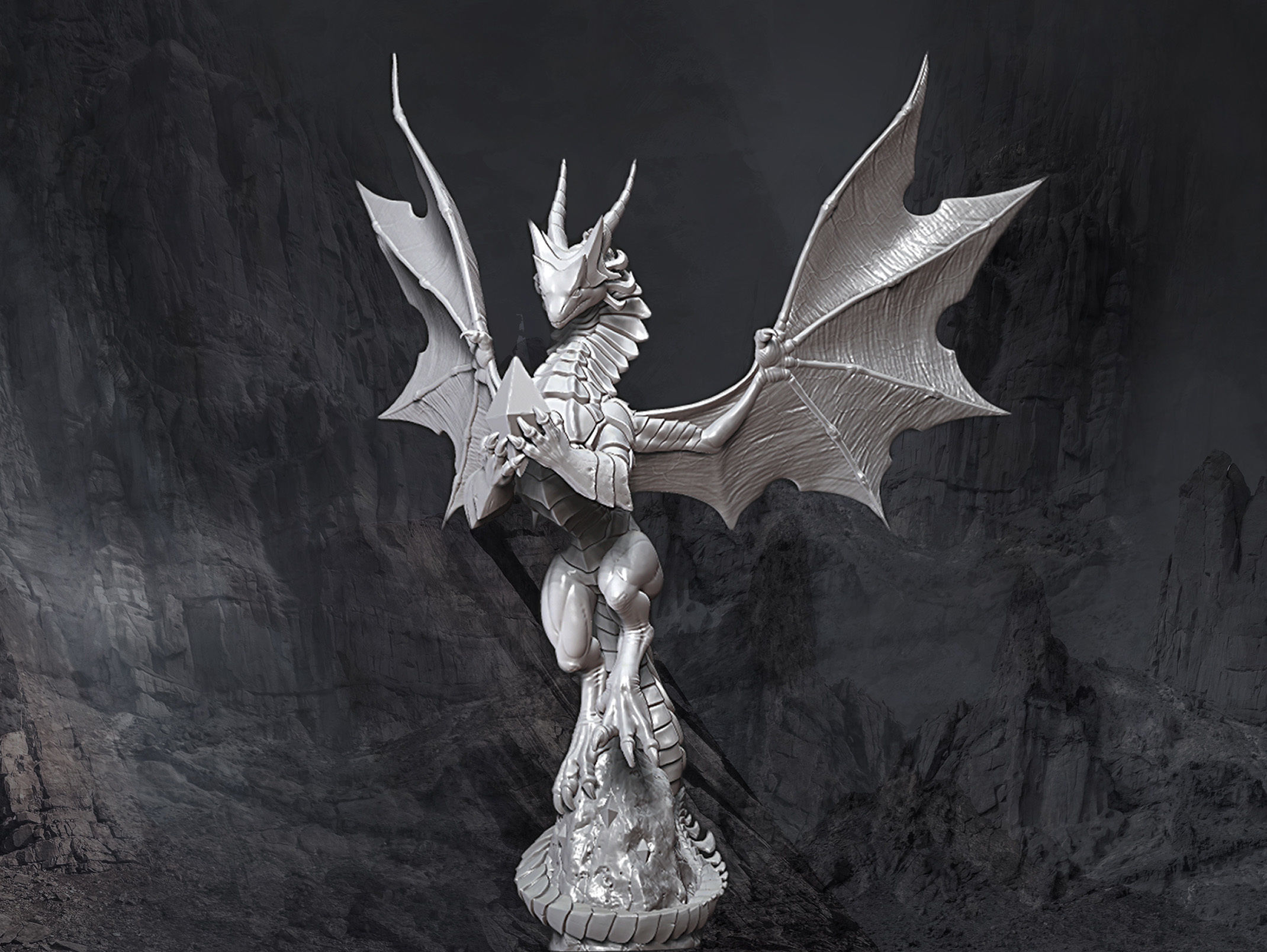 Namradon the Dimensions Traveler 3D print model_3