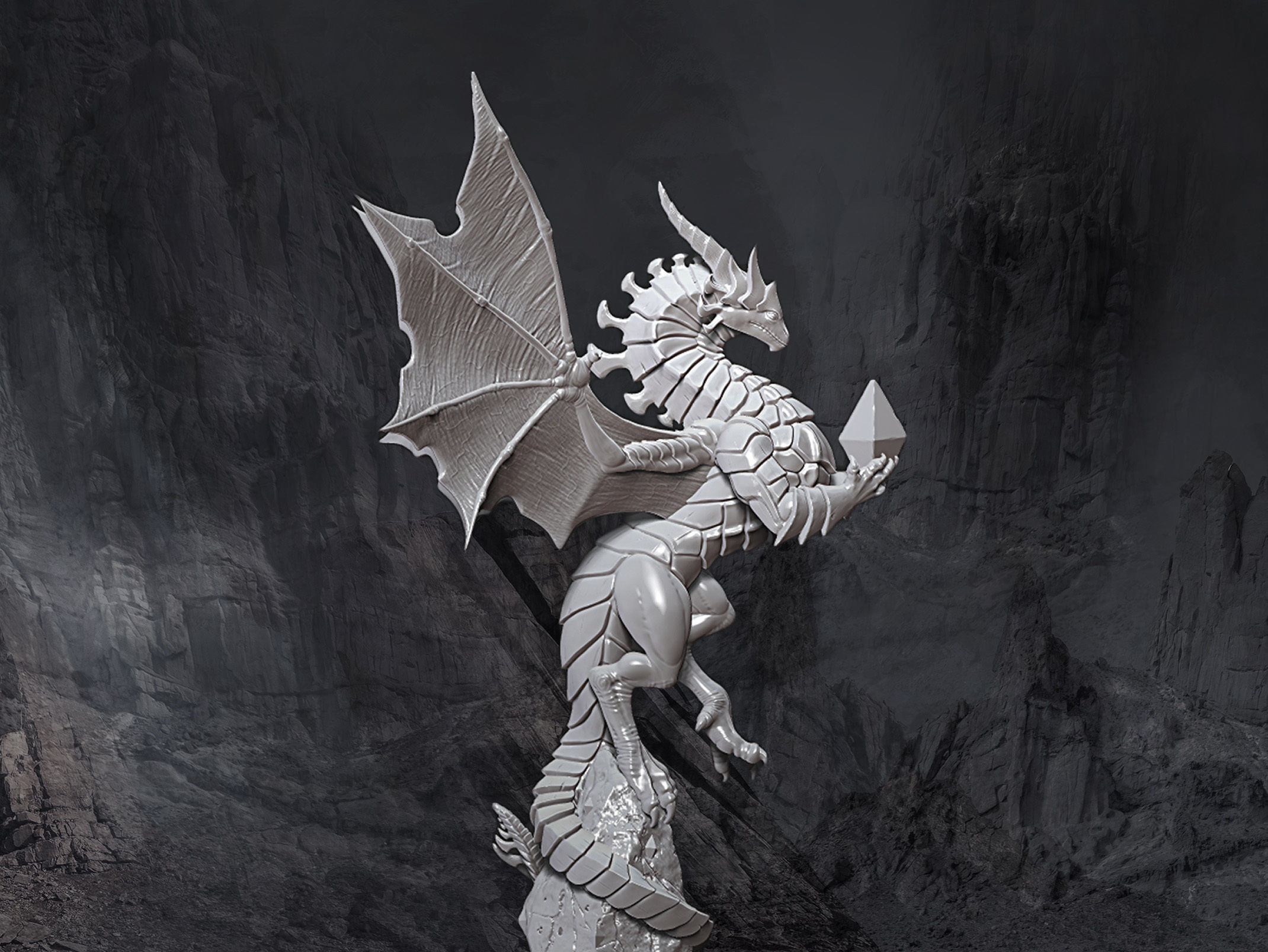 Namradon the Dimensions Traveler 3D print model_4