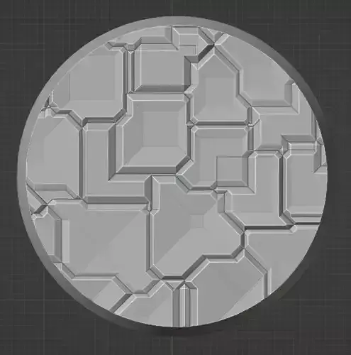 Tech Pattern 1 Base Set  3D print model
