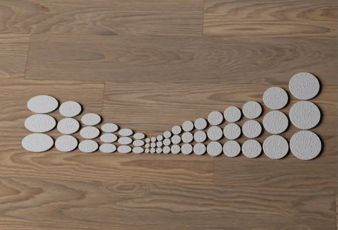 Stylised Cobblestones Base Set 3D print model_0