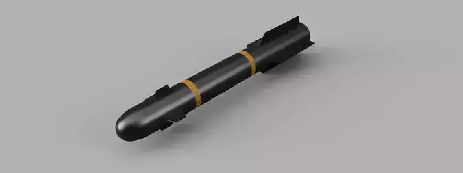 Hellfire missile without IR seaker head