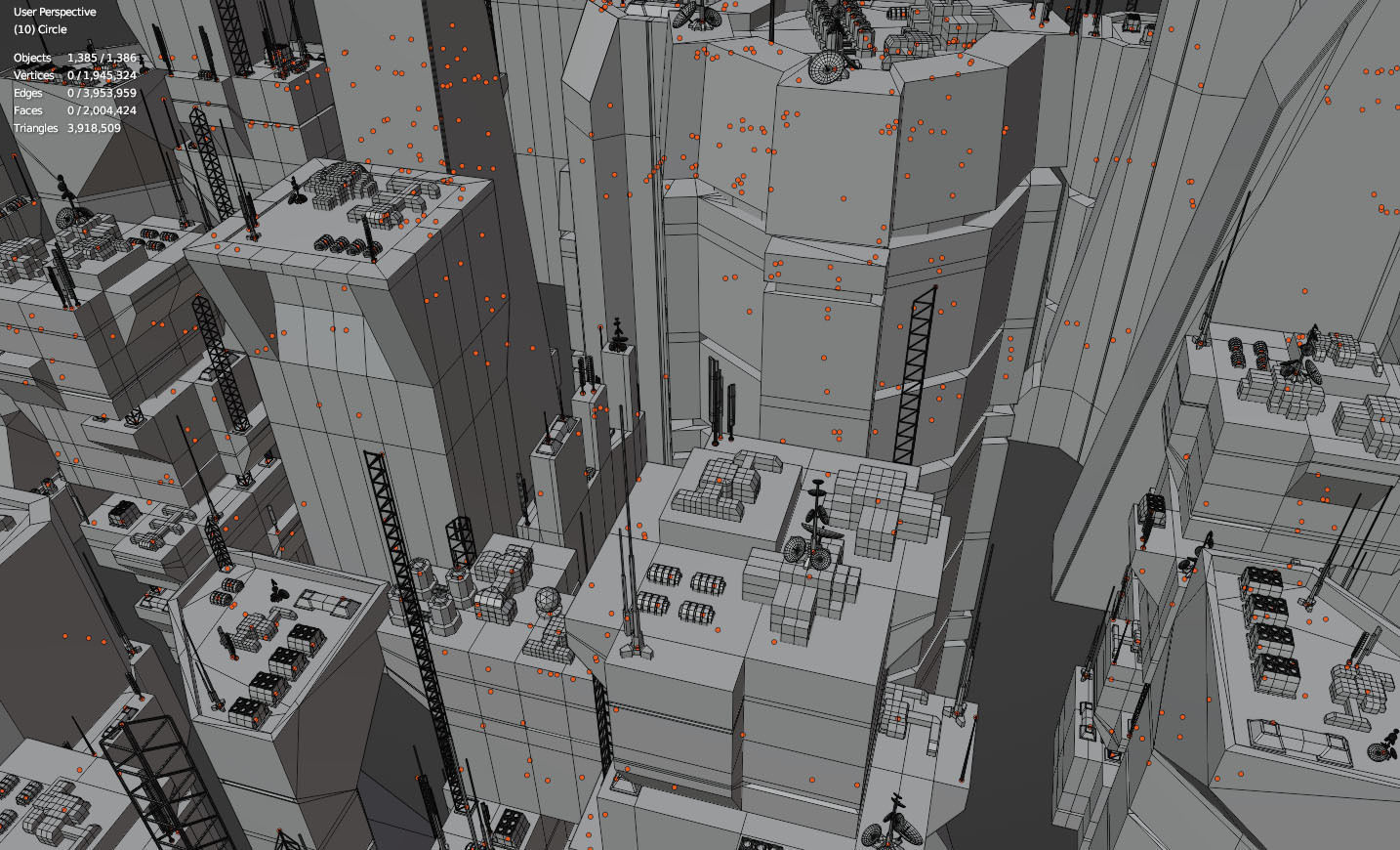 Alien Planet Sci-Fi Fantasy City 3D model_20