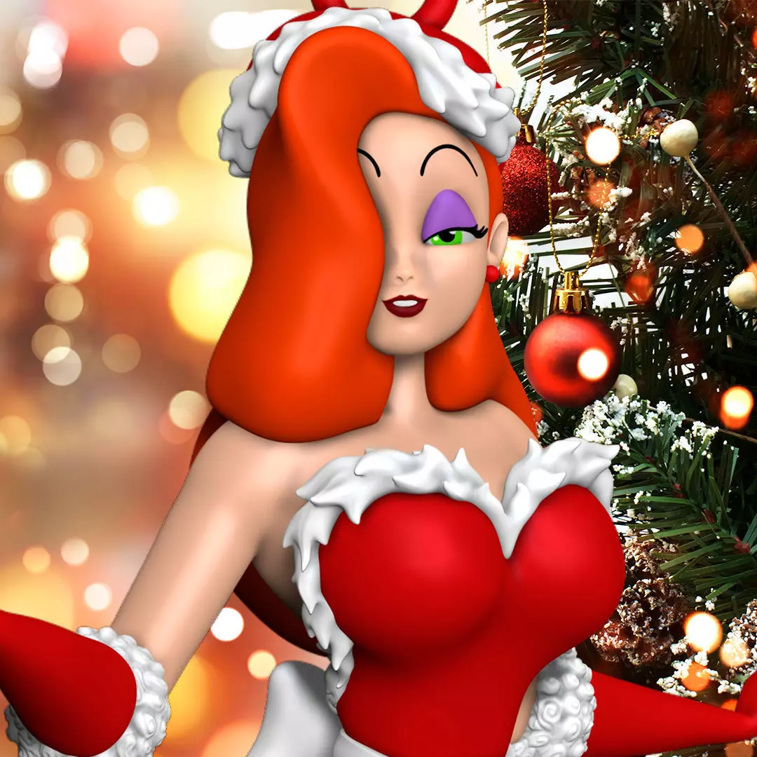 JESSICA RABBIT Christmas Ornament 3D print model_0
