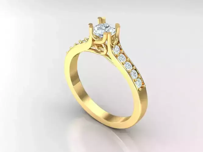 Classic Engagement Ring  1WR68
