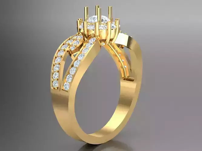 Classic Engagement Ring  1WR66