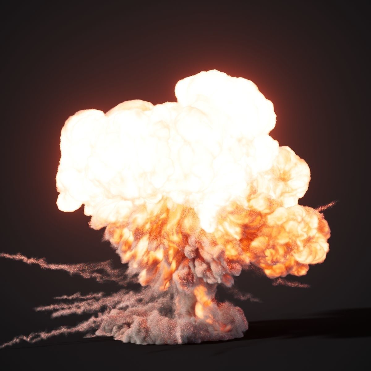 Animated Explosion 8 vol2 3D model_3