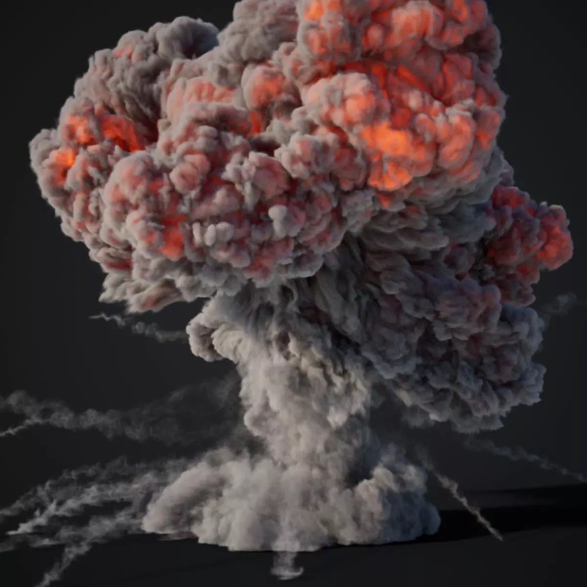 Animated Explosion 8 vol2 3D model_0
