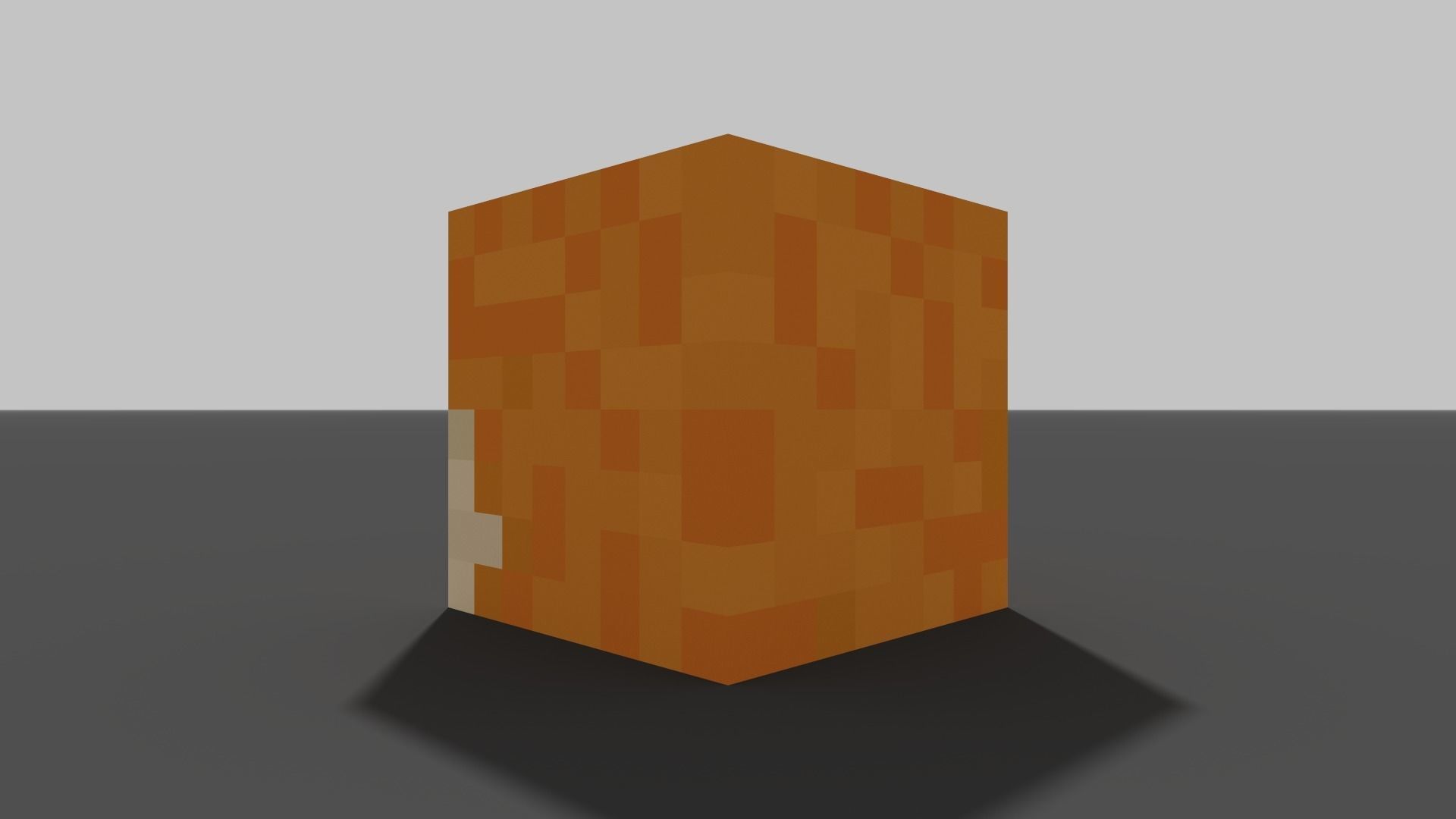 MineCraft Alex head model Low-poly 3D model_5