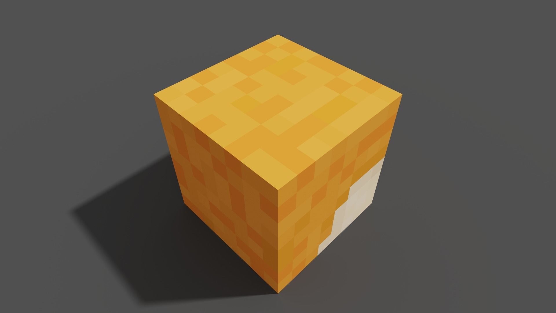MineCraft Alex head model Low-poly 3D model_7