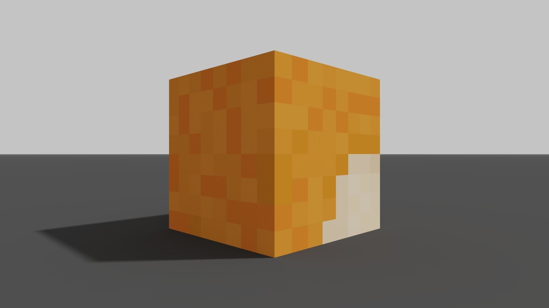 MineCraft Alex head model Low-poly 3D model_6