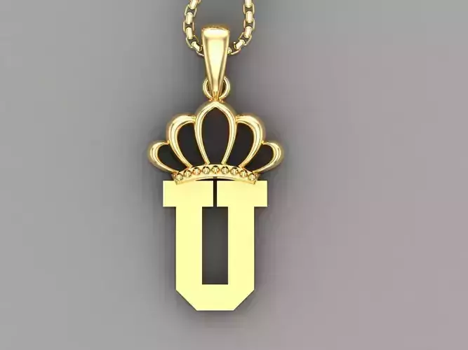 U Crown initail Letter