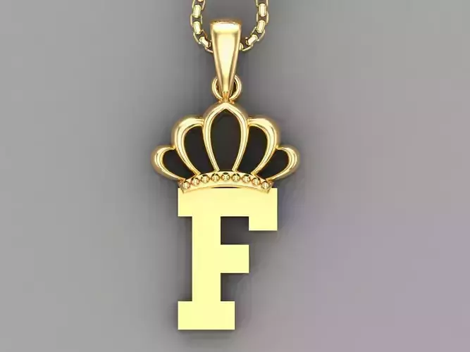 F Crown initail Letter