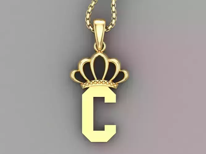 C Crown initail Letter