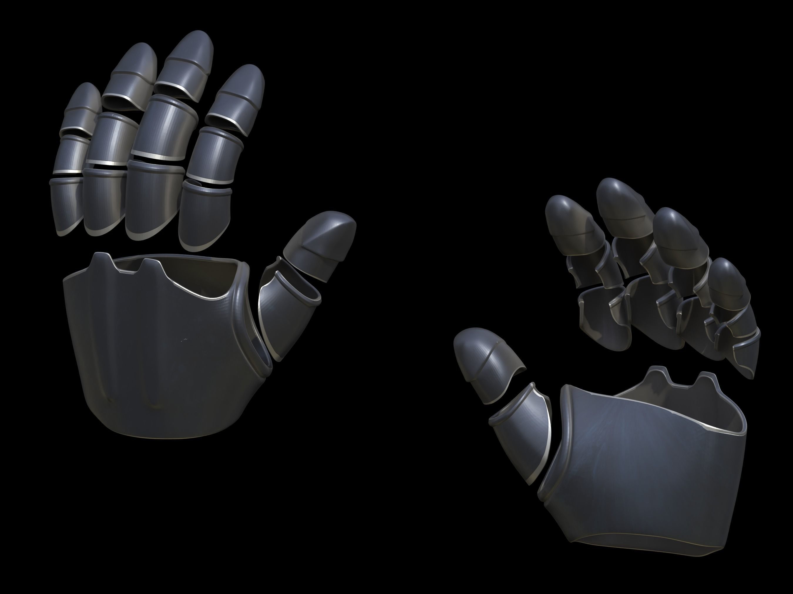 Bat Mando armor 3d print files 3D print model_6