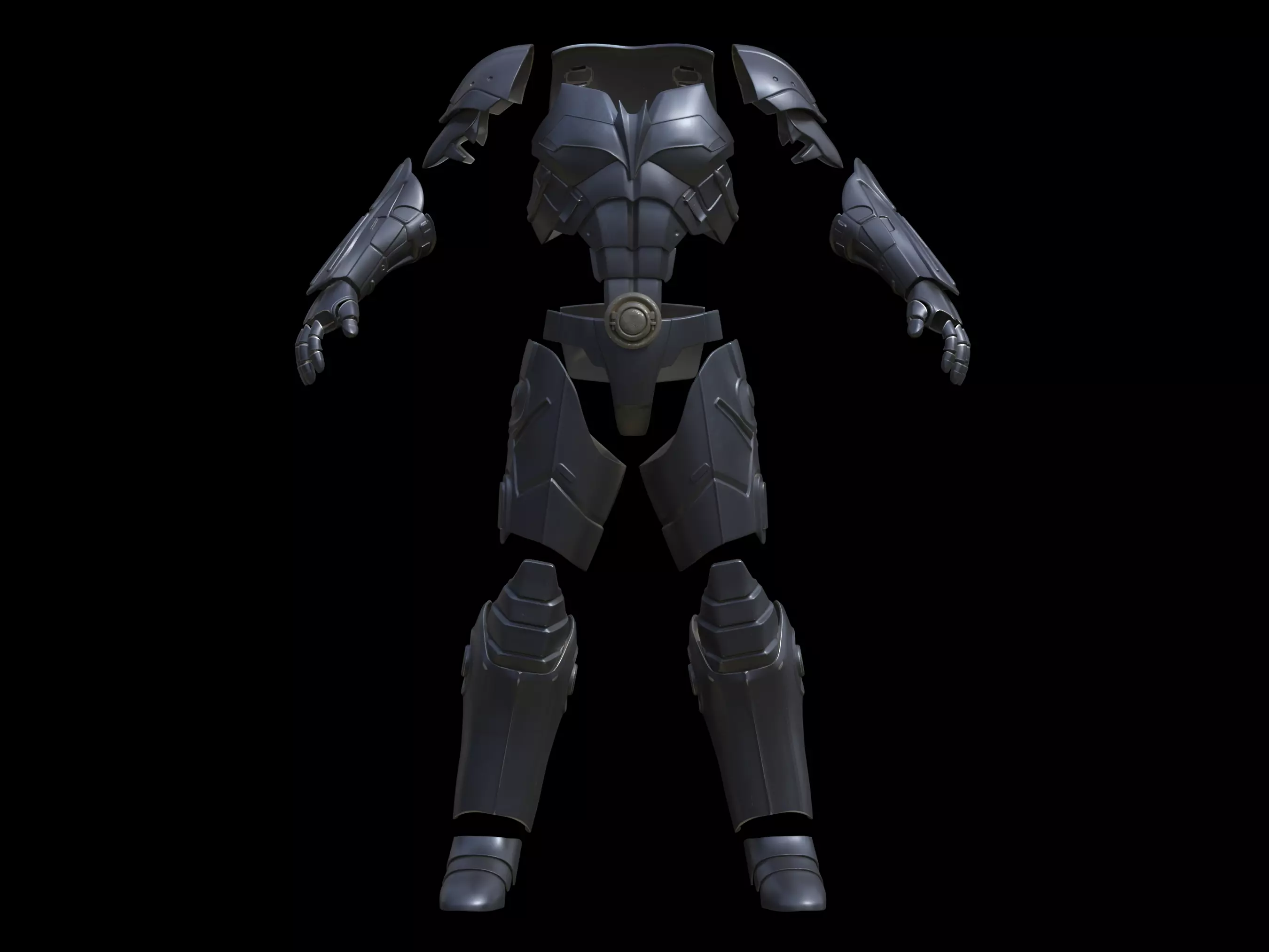 Bat Mando armor 3d print files 3D print model_0