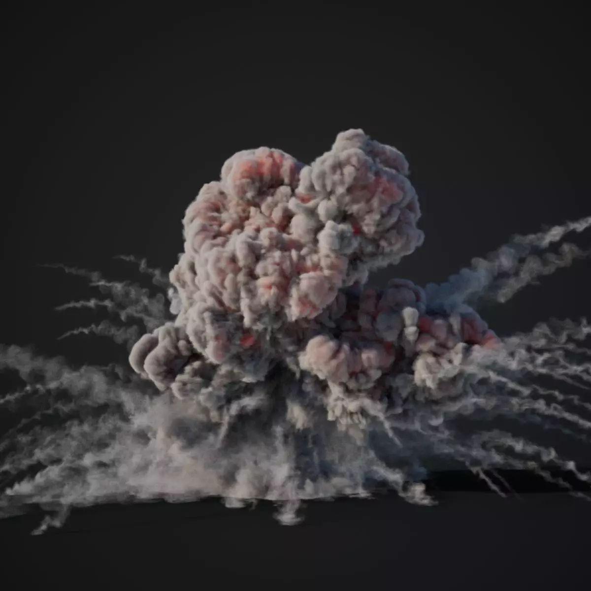 Animated Explosion 6 vol2 3D model_0