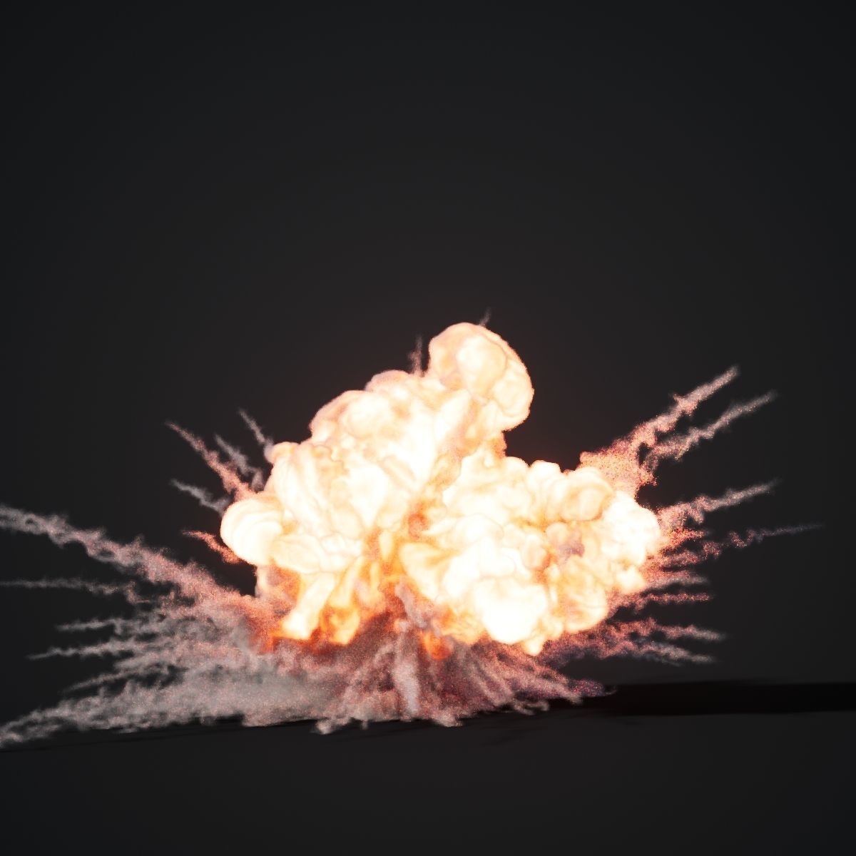 Animated Explosion 6 vol2 3D model_3