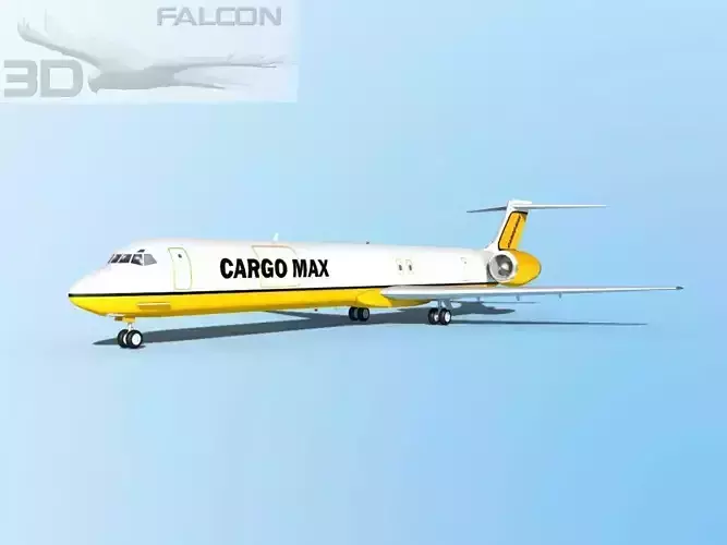 Falcon3D MD-80 CargoMax 3D model