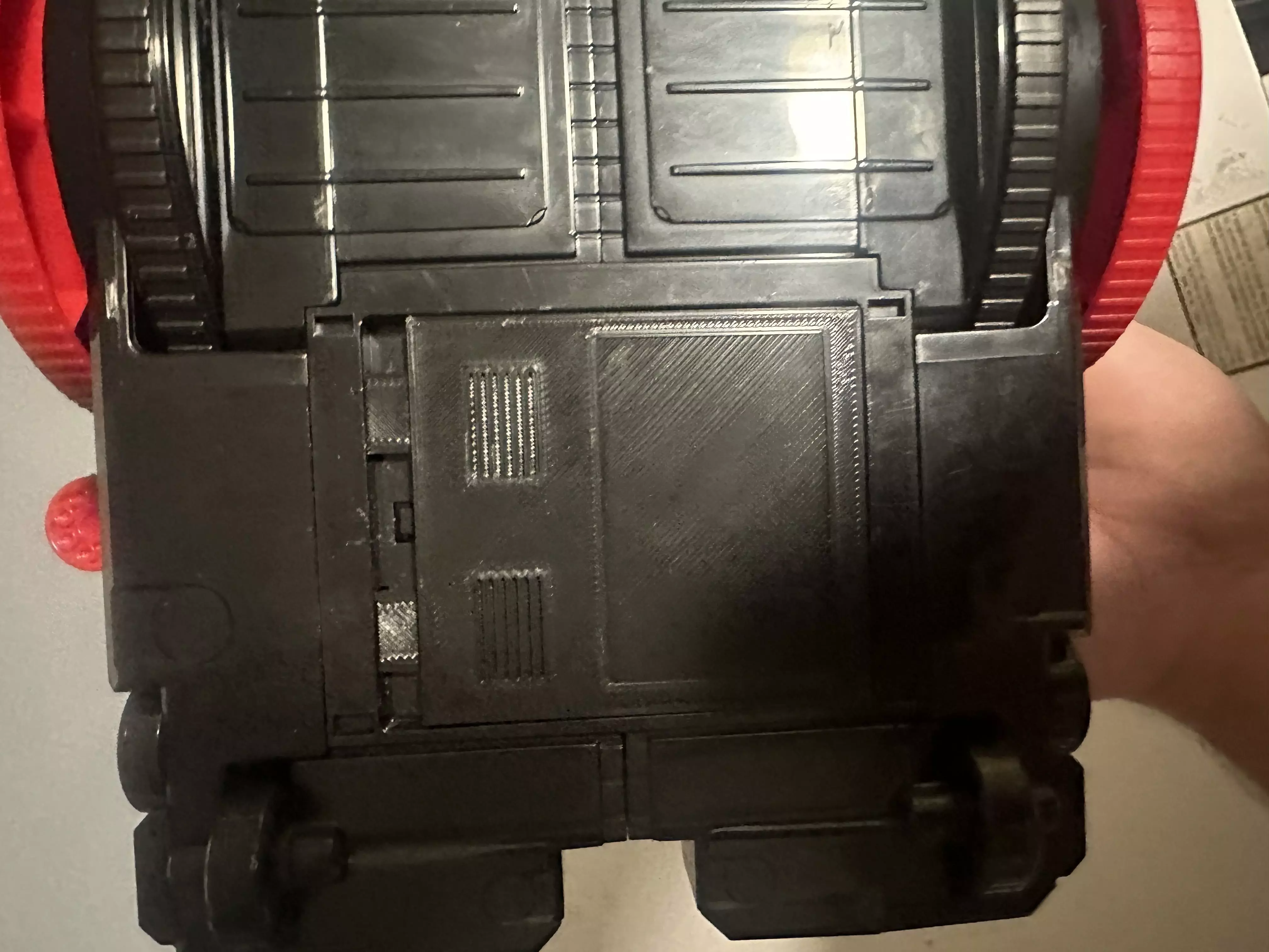 SHINKRANGER USHI ORIGAMI and RINO STEEL MEGAZORD BATTERY COVER 3D print model_0