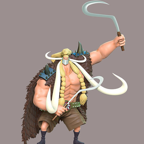 One Piece - Jack 3D print model