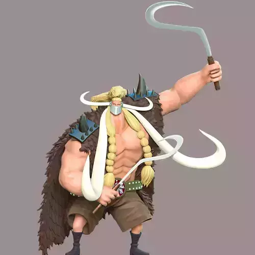 One Piece - Jack 3D print model