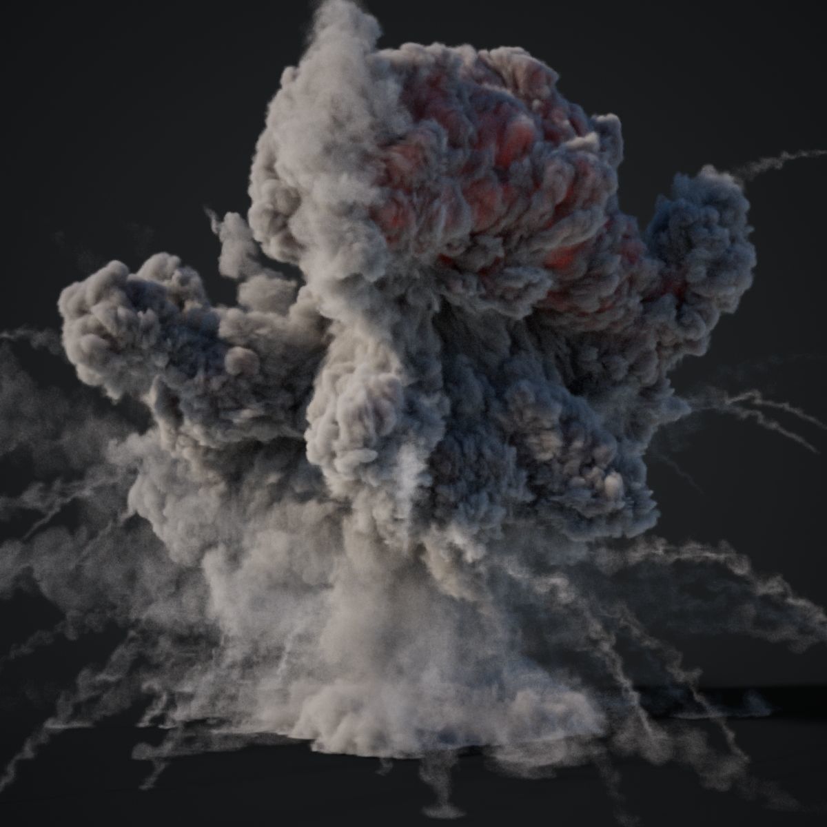 Animated Explosion 3 vol2 3D model_4