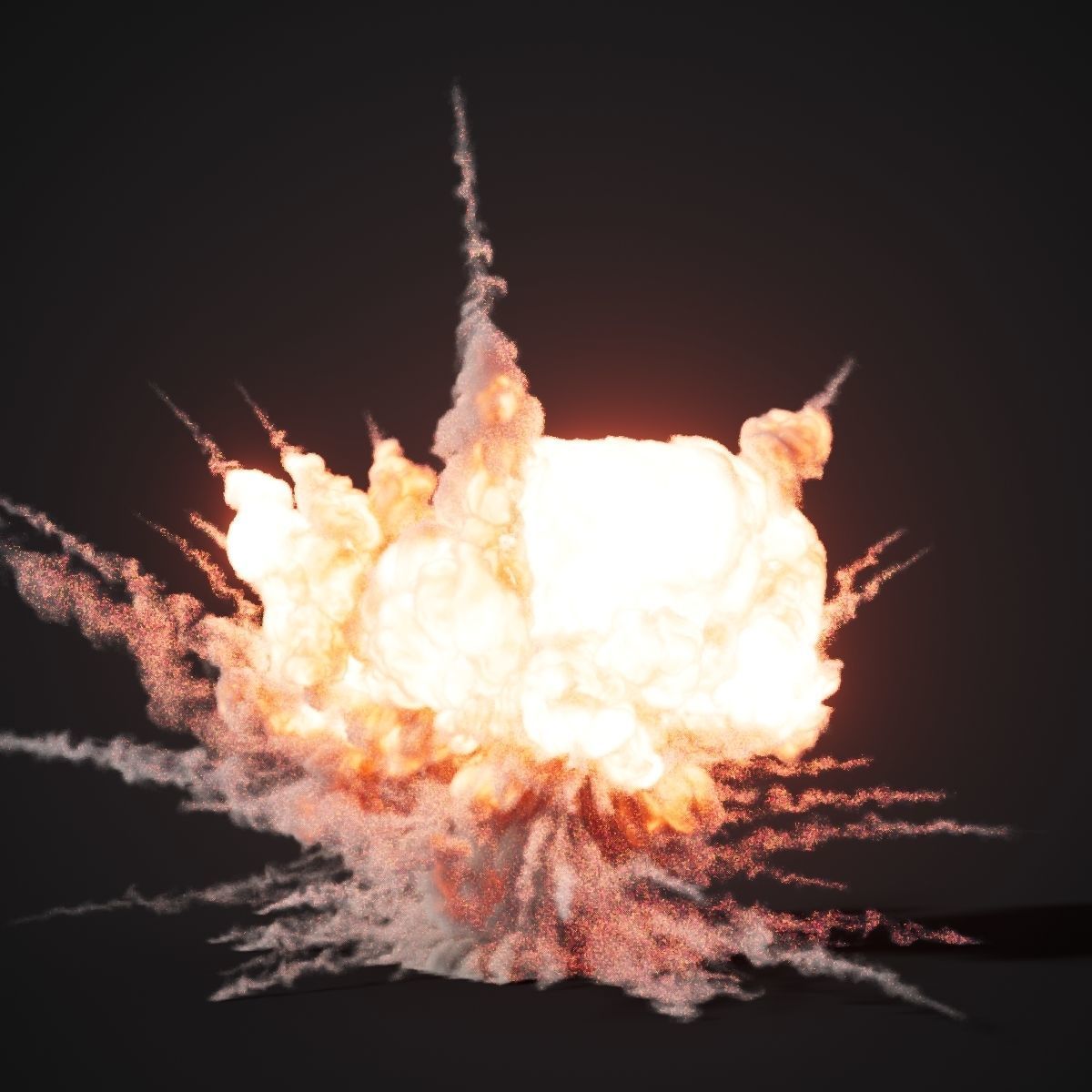 Animated Explosion 3 vol2 3D model_3