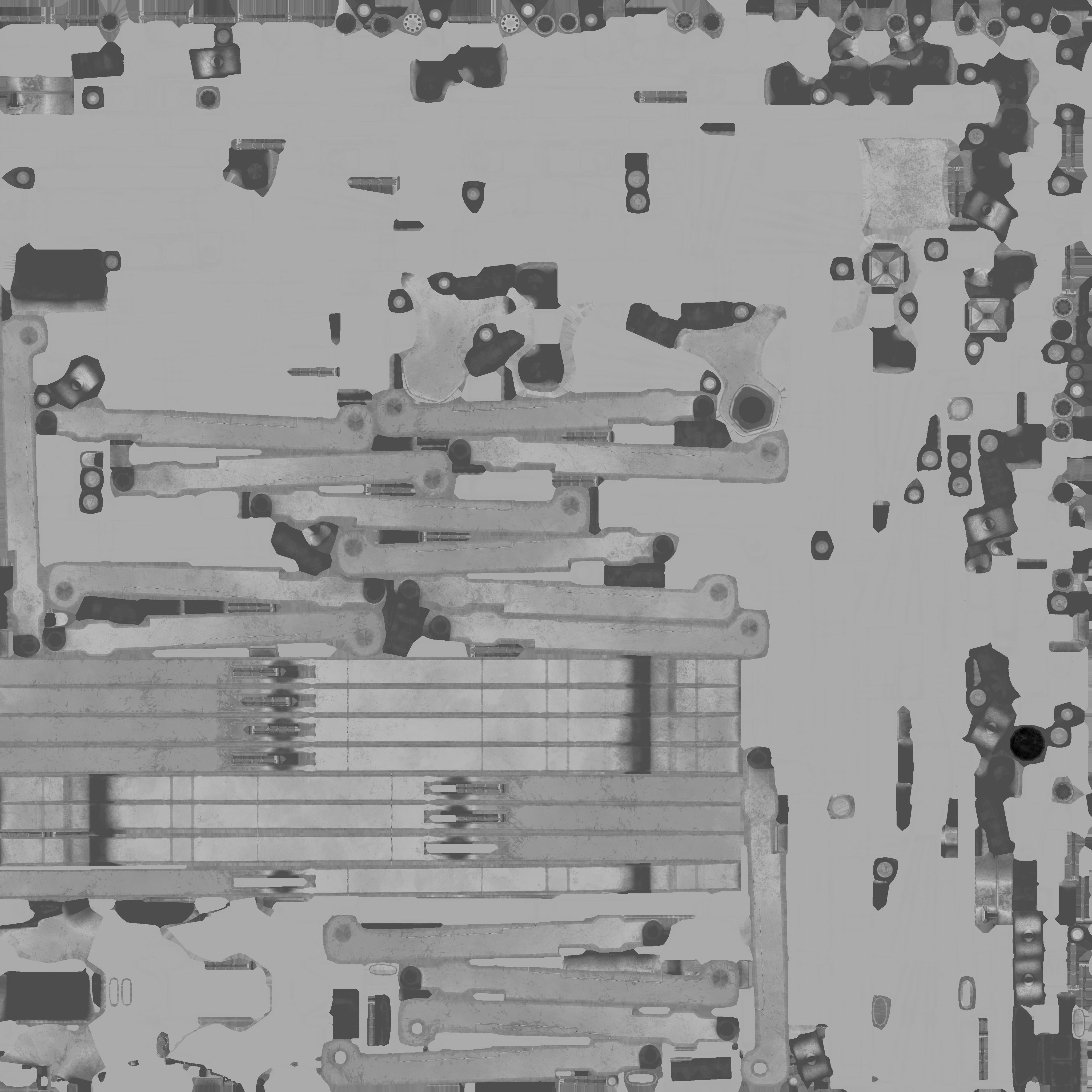 Spider bot v3 rigged and animated Low-poly 3D model_29