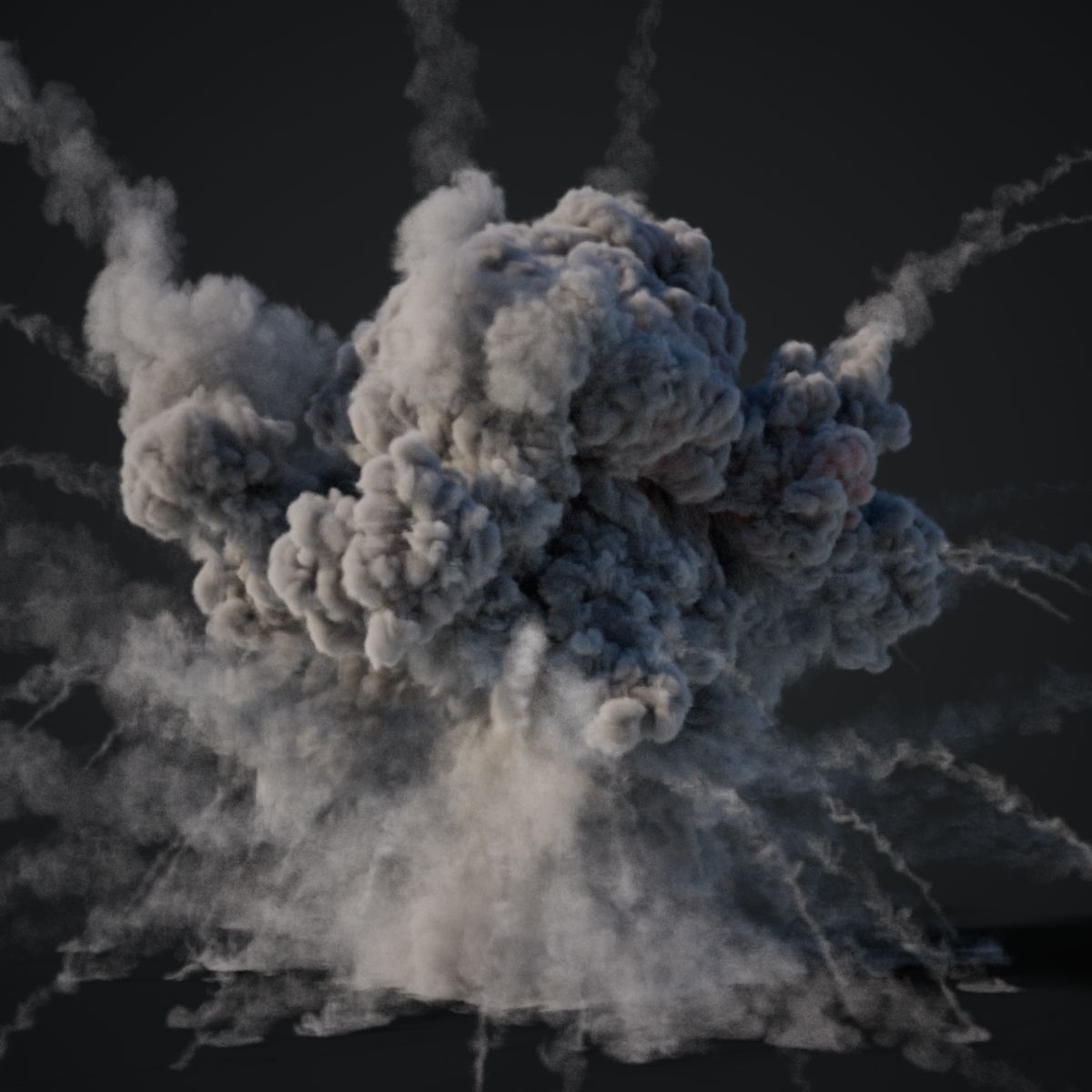 Animated Explosion 17 vol2 3D model_4