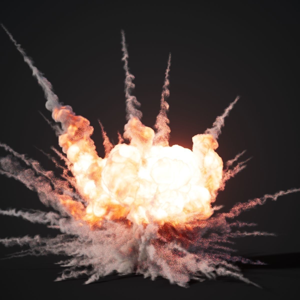 Animated Explosion 17 vol2 3D model_3