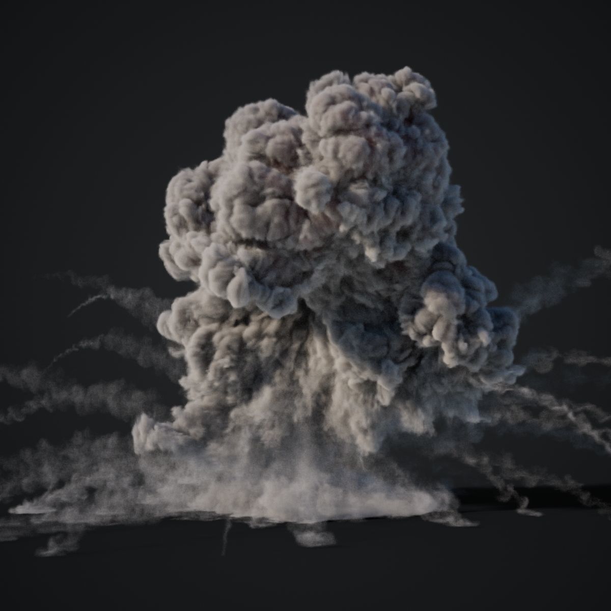 Animated Explosion 16 vol2 3D model_4