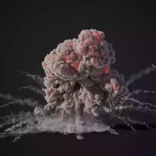 Animated Explosion 16 vol2 3D model