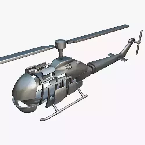 Fairchild Hiller FH-1100 - 3D Printable Model 3D print model