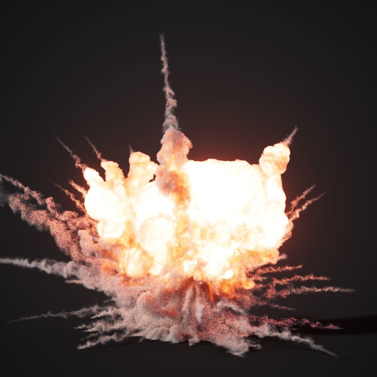Animated Explosion 15 vol2 3D model_3