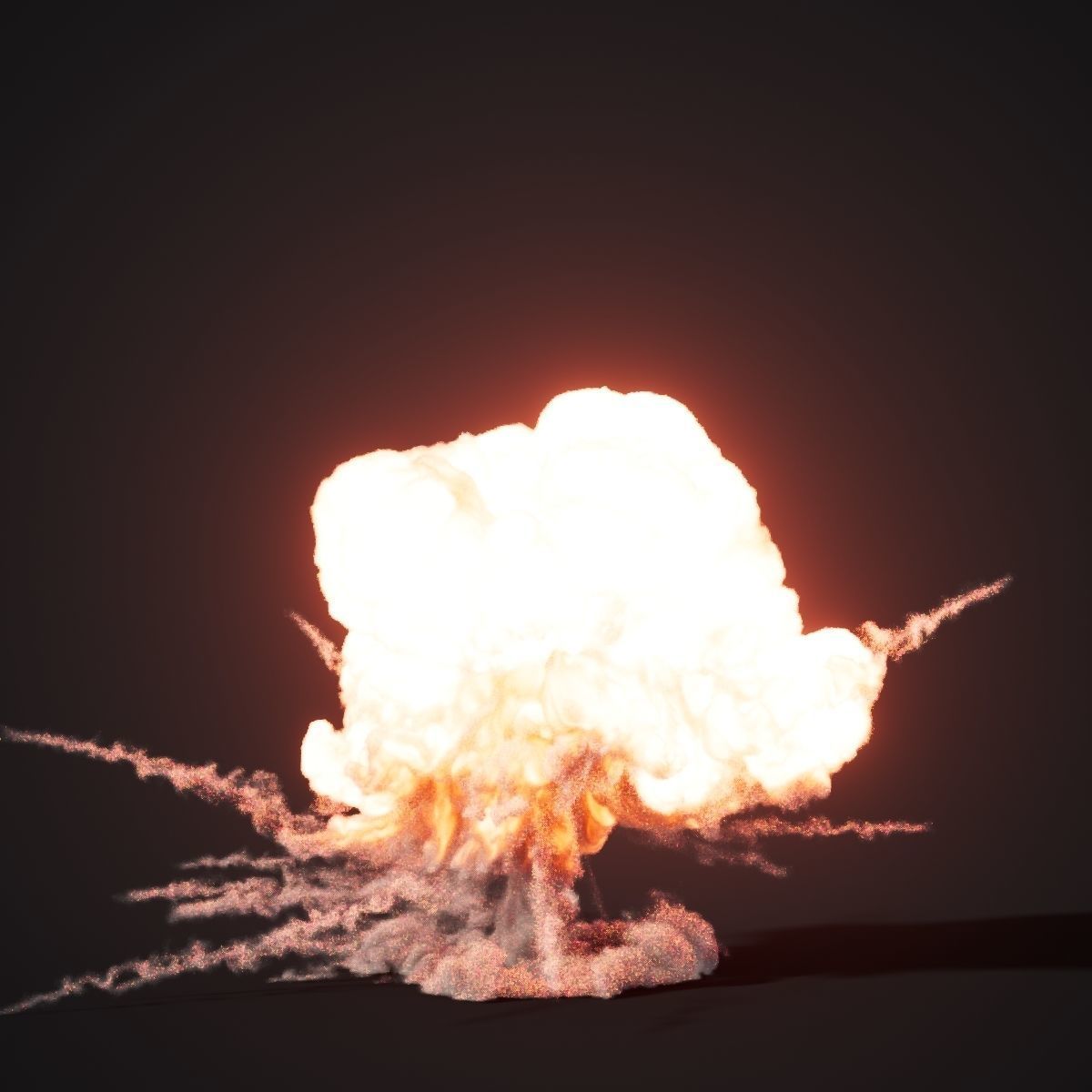 Animated Explosion 14 vol2 3D model_3