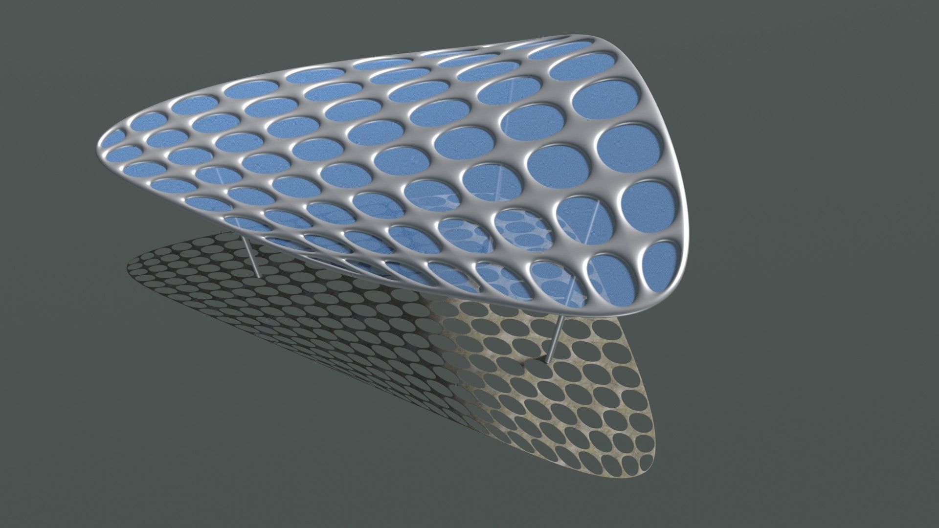 Parametric pavilion model 2348 3D model_5