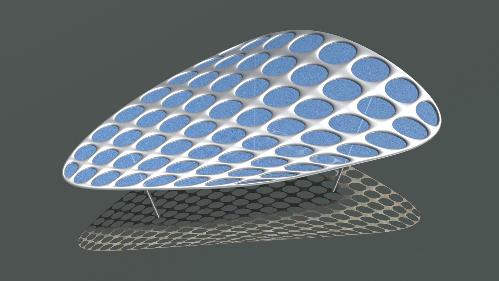 Parametric pavilion model 2348 3D model_1